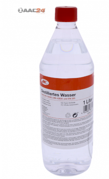 destilliertes Wasser 1 Liter für Kühlmittel Konzentrat für ATV BIKE BUGGY QUAD UTV