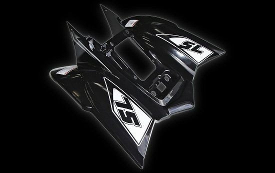 carénage arrière noir Shineray 250 STIXE ST-9E