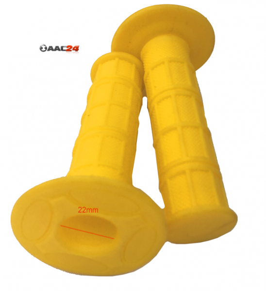 Handgriff Set gelb Mini Quad Sport 110 - 125