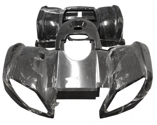 Verkleidung schwarz B-Ware Mini Quad Hummer 110 - 125
