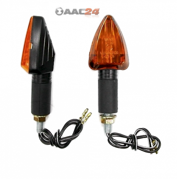 Jeu de Clignotants Artus (2 pièces) avec Osram 12V 21W pour ATV VTT Bike Quad Buggy M8