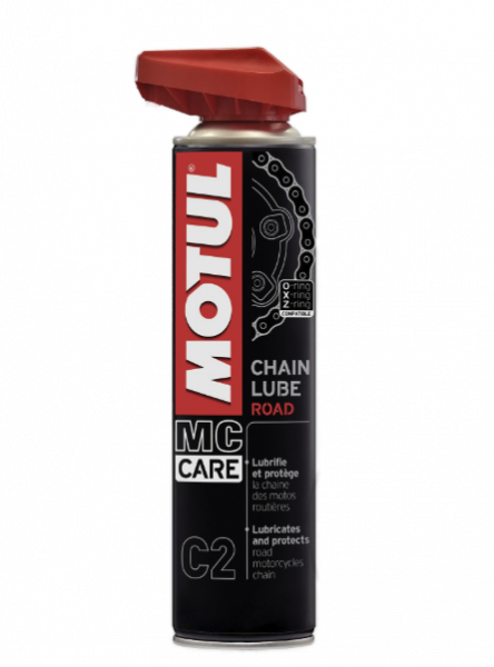 MOTUL C2 Chain Lube Road chain Grease Spray 400ml