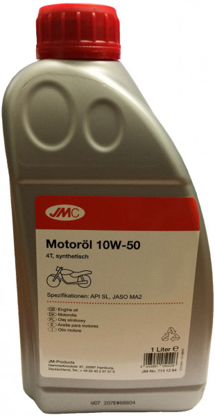 JMC Engine Oil 10W-50 GP 4T synthetic for ATV Buggy Quad Scooter