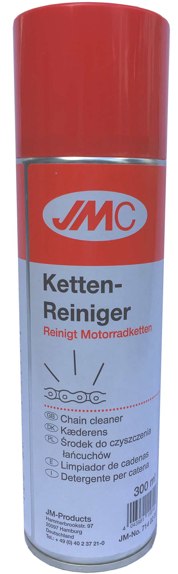 Ketten Reiniger Spray für Motorrad und Quad und ATV.
