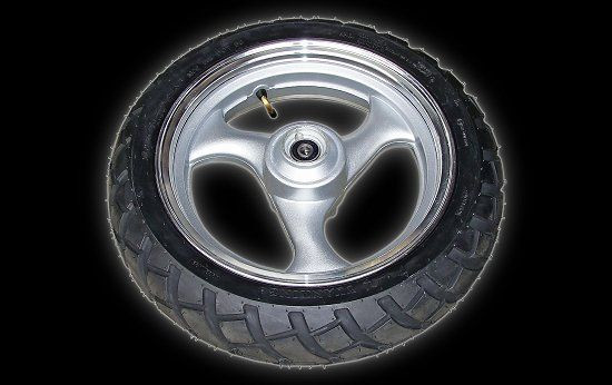 Tyre aluminium front rim 130-60-13 Jonway 125