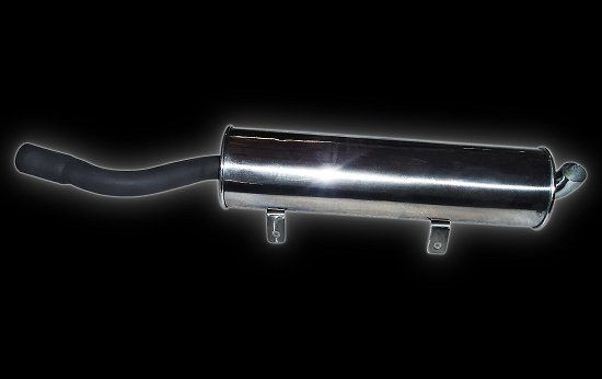Rear silencer exhaust Campell 650