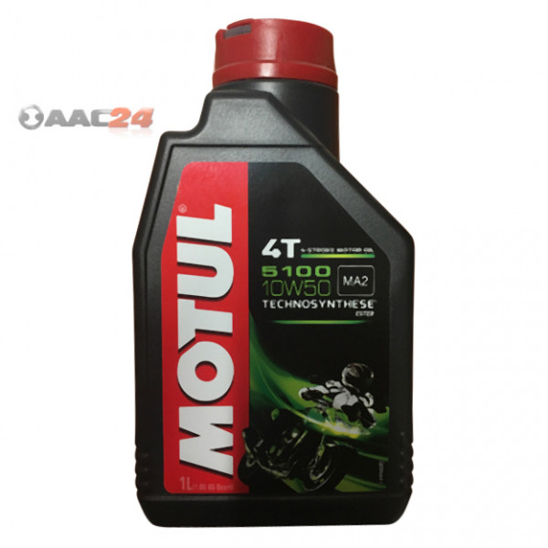 Motul engine oil 10W-50 5100 4T partial synthetic for ATV Buggy Quad Scooter