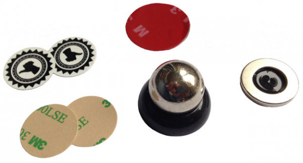 Handy Halterung Magnetkugel schwarz