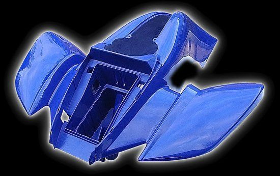 Shineray XY200ST-6A Verkleidung vorne blau 