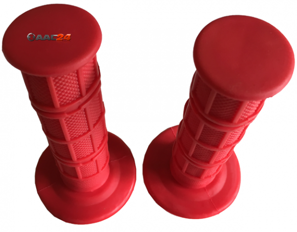 Set de poignées rouge Mini Quad Sport 110 - 125