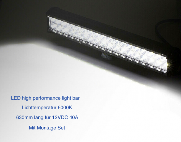 LED Lightbar 36W für UTV, ATV, Quad. Zusatzscheinwerfer, 56,66