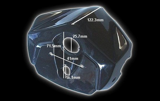 Delta Schirm Verkleidung Bashan Shineray 200